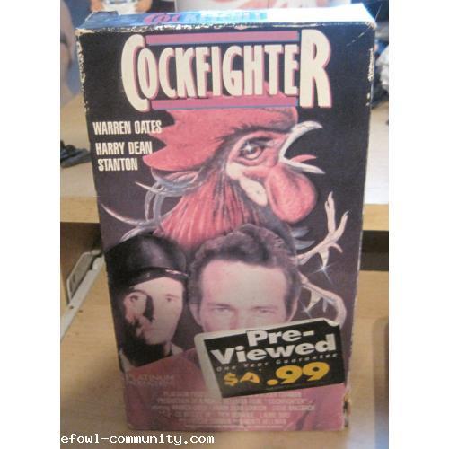 VHS Cockfighter